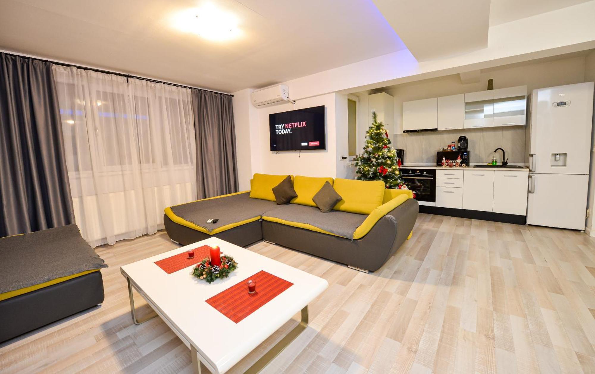 Pierre Cardin Deluxe Apartment With Terrace By Magniflex ブカレスト エクステリア 写真